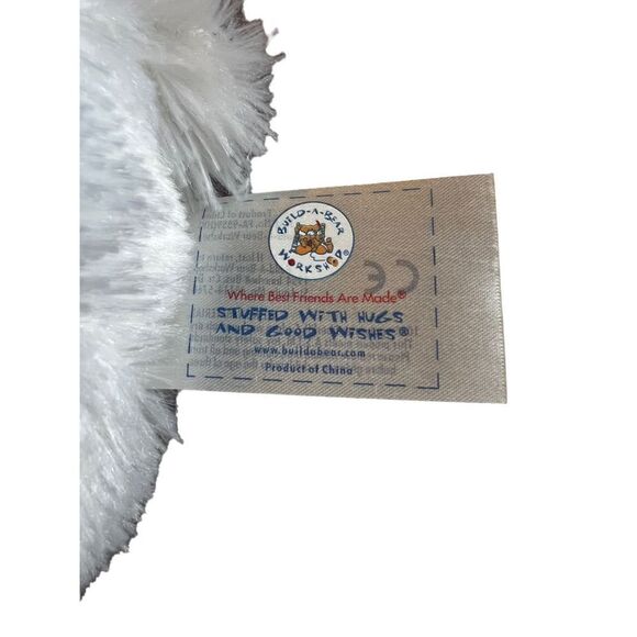 Build a bear beary merry Teddy limited edition 2010 white Christmas - Picture 3 of 4